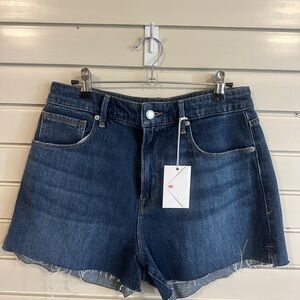 Good American High Rise Denim Shorts - New With Tags